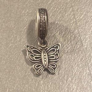 Pandora bracelet butterfly charm